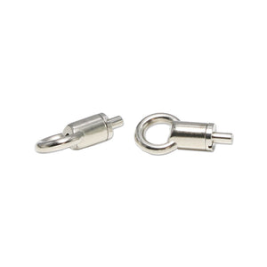 2 Pack Adjustable Wire Clamp Hooks with Eyelet