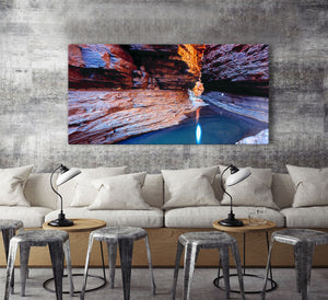 Large Landscape Canvas Prints - Hancock Gorge Pilbara, Western Australia