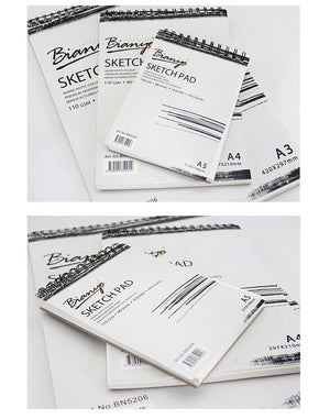 2 Pack A3 Sketch Pad Book 110 GSM/60 Sheets - Art supplies - Me Me Art