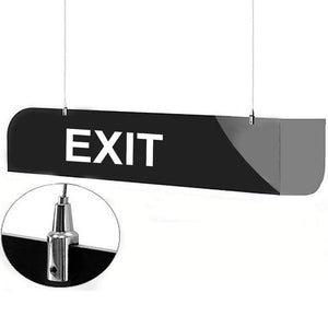 2 Pack Ceiling Mount Gallery Large Picture/Billboard/Painting/Art Exhibition/Glass/Arcylic Board Display Hanging Kit - Hanging Kit - Me Me Art