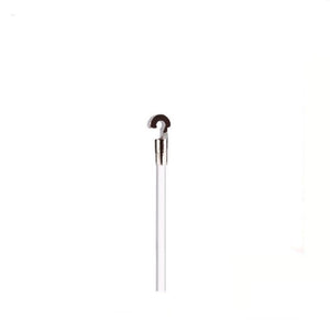 2 Pack Cobra Head Clear Nylon or Steel Art Hanging Cable for Click Rails - Hanging Kit - Me Me Art