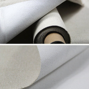 22oz Triple Primed Artist Canvas Roll 1.7m Wide - Rough Texture, Cotton Duck - Artist Canvas - Me Me Art