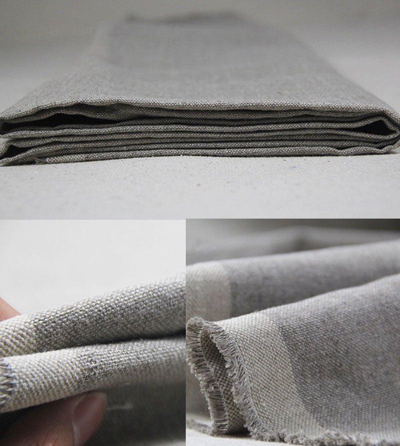 8oz Unprimed Artist Linen Flax Canvas by Metre (Linen, 220cm Wide, Medium Texture) - Artist Canvas - Me Me Art