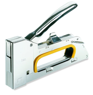 All Steel R23 Staple Gun with Anti-Jamming and Recoil Reduction Mechanism