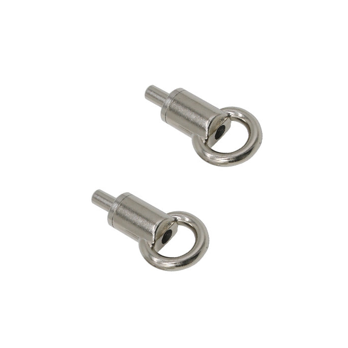 2 Pack Adjustable Wire Clamp Hooks with Eyelet