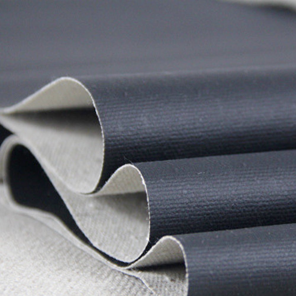 13.4oz Black Primed Artist Canvas Roll 1.7m Wide - Medium Texture, Cotton Duck - Artist Canvas - Me Me Art