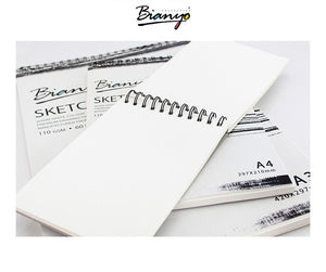 2 Pack A3/A4/5 Sketch Pad Book 110 GSM/60 Sheets