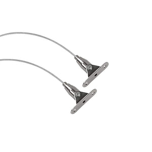 2 Pack Ceiling Mount Fixing Anchor for Art/Light/Billboard Hanging System - 180 Degree Rotation - Hangers - Me Me Art
