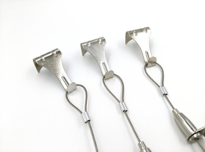 2 Sets Heavy Duty Art Hanging Kit incl. Moulding Hooks 20kg Capacity - Hanging Kit - Me Me Art