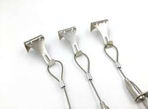 2 Sets Heavy Duty Art Hanging Kit incl. Moulding Hooks 20kg Capacity - Hanging Kit - Me Me Art