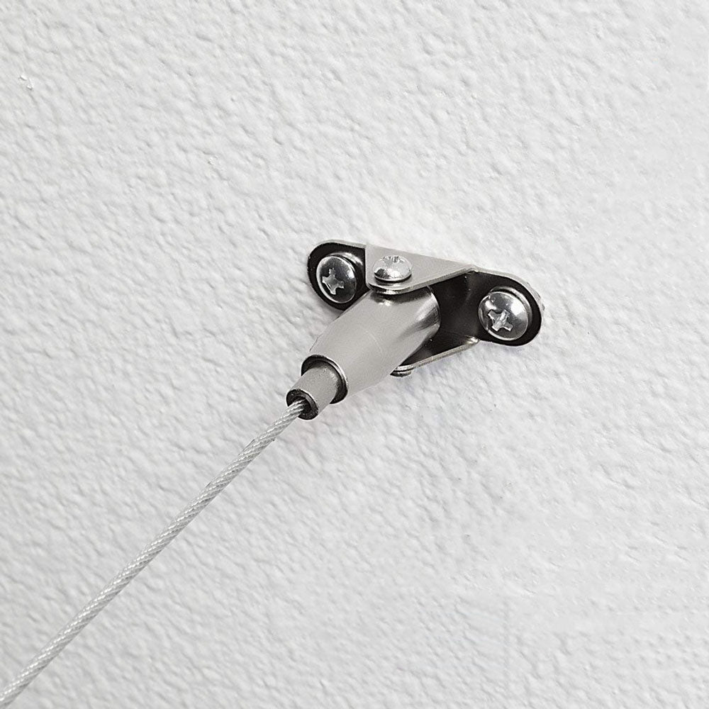 Ceiling Wall Mount Picture Hanging System Kit with Adjustable Hooks for Heavy Duty Frame Picture Photo Mirror Hanging