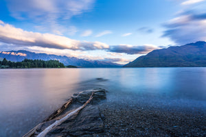 120 x 80cm Large Landscape Canvas Prints - Lake Wakatipu, New Zealand