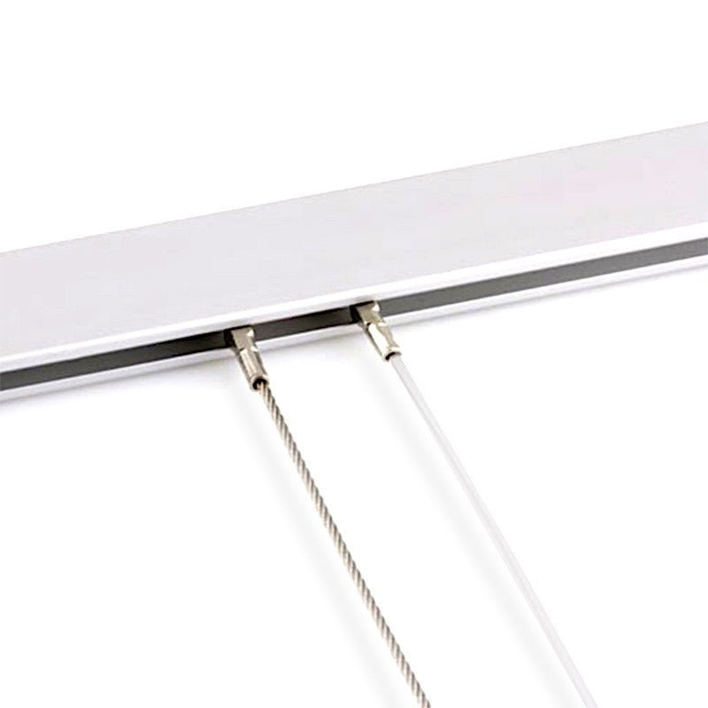 Art Gallery Picture Hanging System Display Track System - All in One 2m Click Rail System - All in 1 Hanging System - Me Me Art