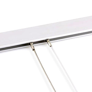 Art Gallery Picture Hanging System Display Track System - All in One 2m Click Rail System - All in 1 Hanging System - Me Me Art