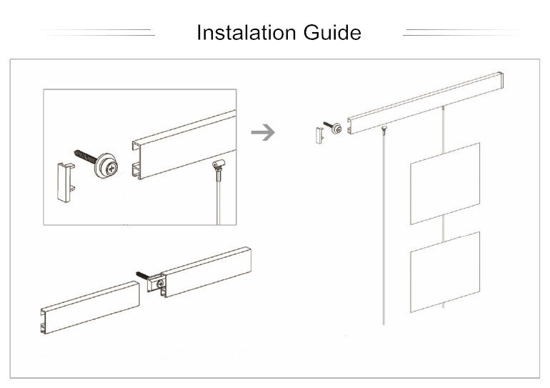Click Rail Art Picture Gallery Hanging System