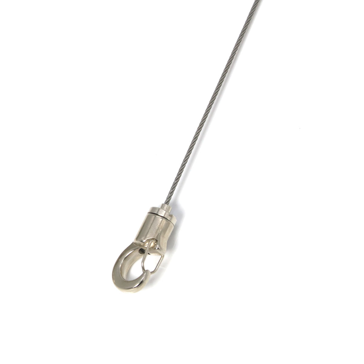 2 Pack Mini Secure Self-Locking Adjustable Picture Hooks - Steel Wire only
