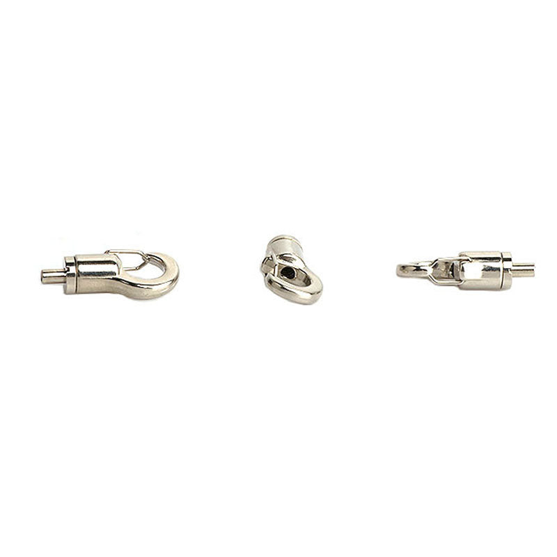 2 Pack Mini Secure Self-Locking Adjustable Picture Hooks - Steel Wire only