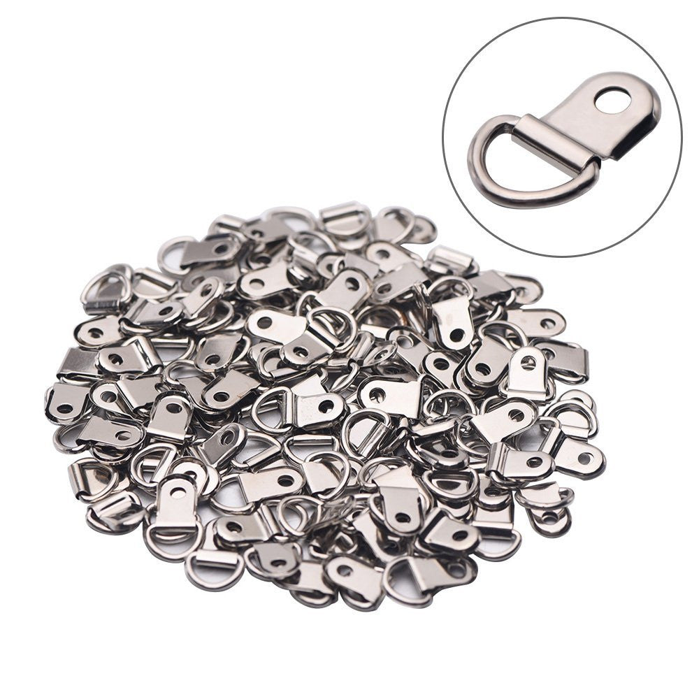 D Ring Picture Hangers with screws - Small